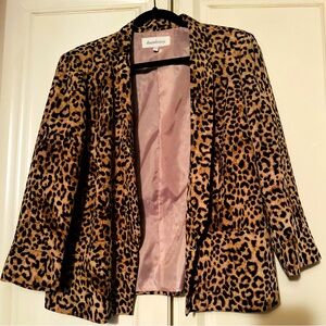 Daniel Rain Leopard Blazer - Large